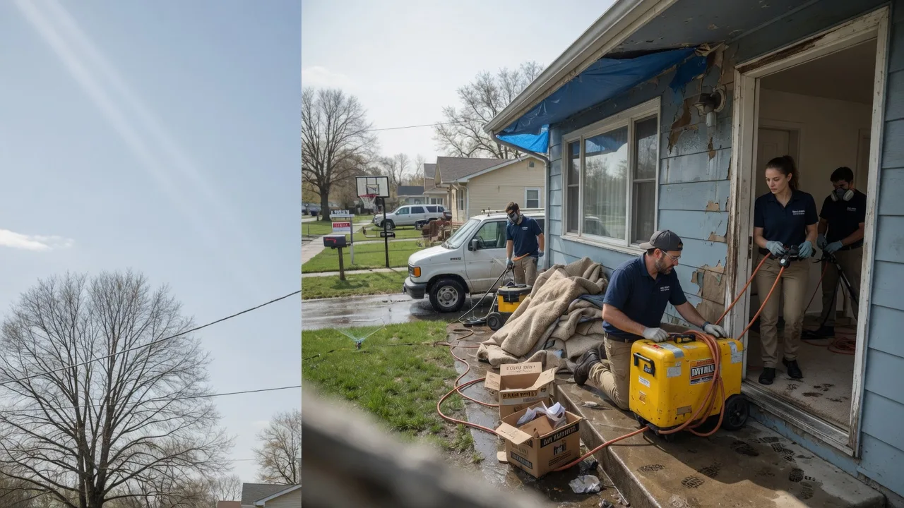 Basement Flood Cleanup in Lawton, OK near me